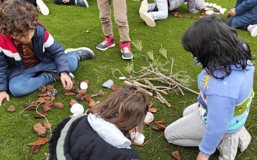 LandArt: creació i natura a Educació Infantil