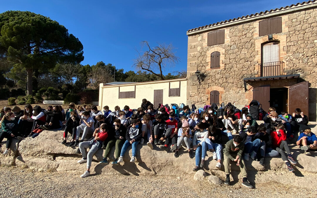 Convivències a Les Vinyes amb 1r de Secundària