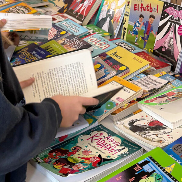 Promoure la passió de l’alumnat per la lectura i els llibres