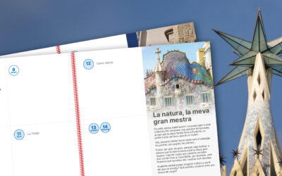 L’Agenda de Primària, dedicada a l’arquitecte Antoni Gaudí
