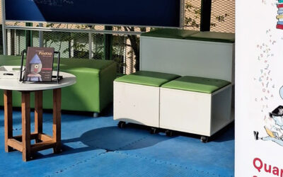 Aquesta setmana hem inaugurat el Girem Full. Llibres contra el càncer!