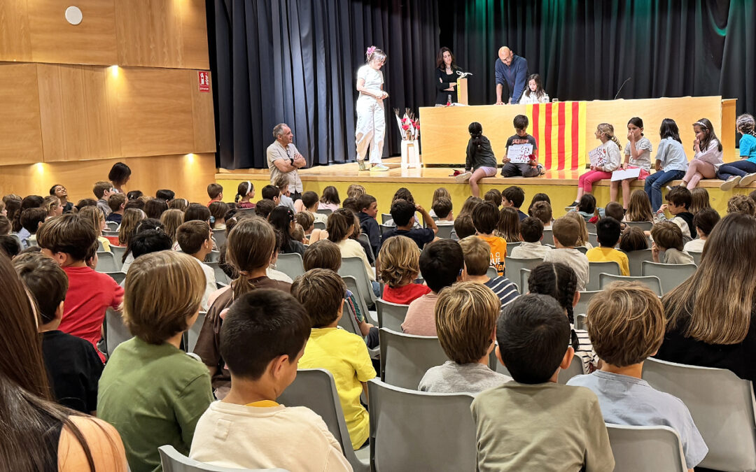 Sant Jordi a l`escola, una celebració dels valors