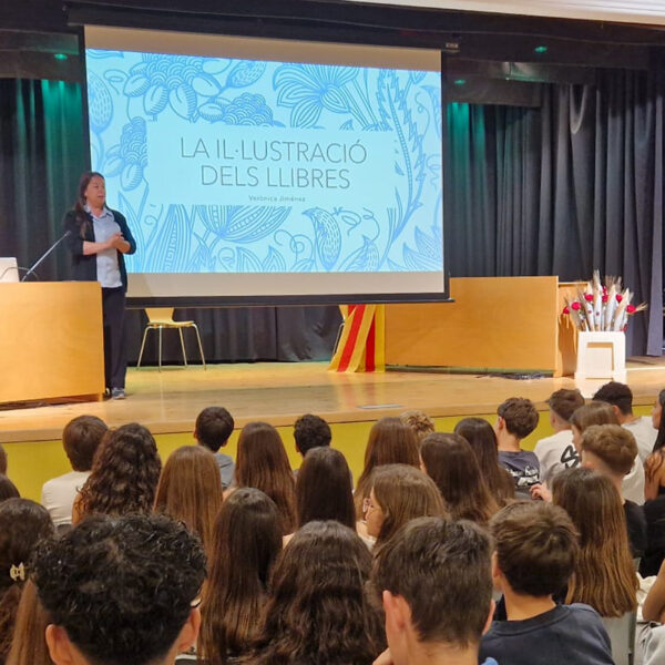 Per Sant Jordi, a l’escola rebem diferents autors i autores